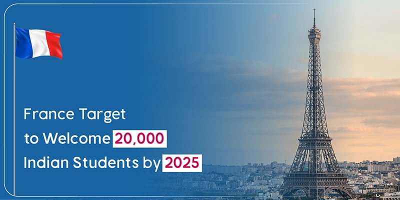 France Target to Welcome 20,000 Indian Students by 2025